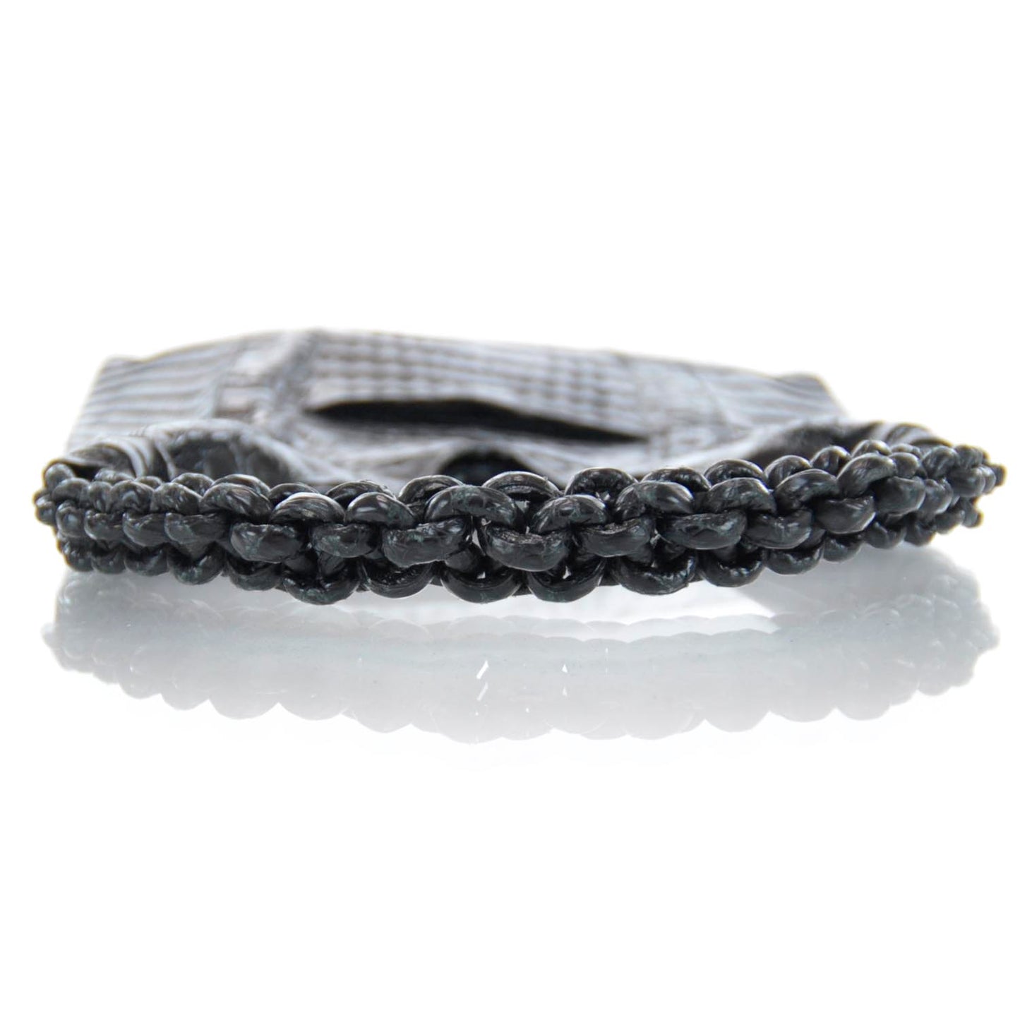 Crocodile Hobo Black