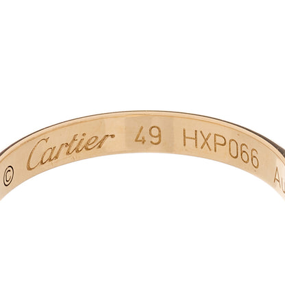 Cartier 18K Yellow Gold 2.5mm 1895 Wedding Band Ring 49 5 4 of 4