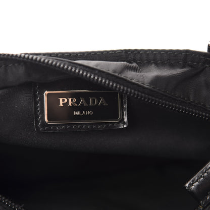 Prada Tessuto Nylon Messenger Bag Black 8 of 11