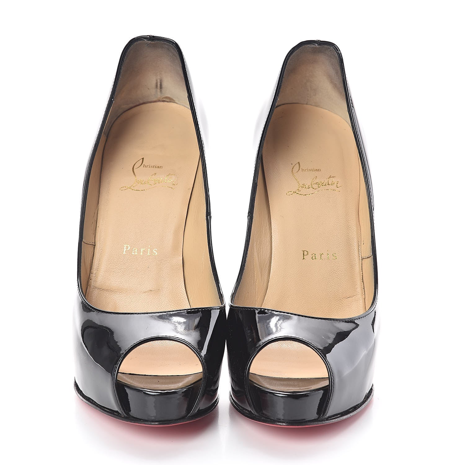 Christian Louboutin Patent New Very Prive 120 Pumps 39.5 Black 2 of 7