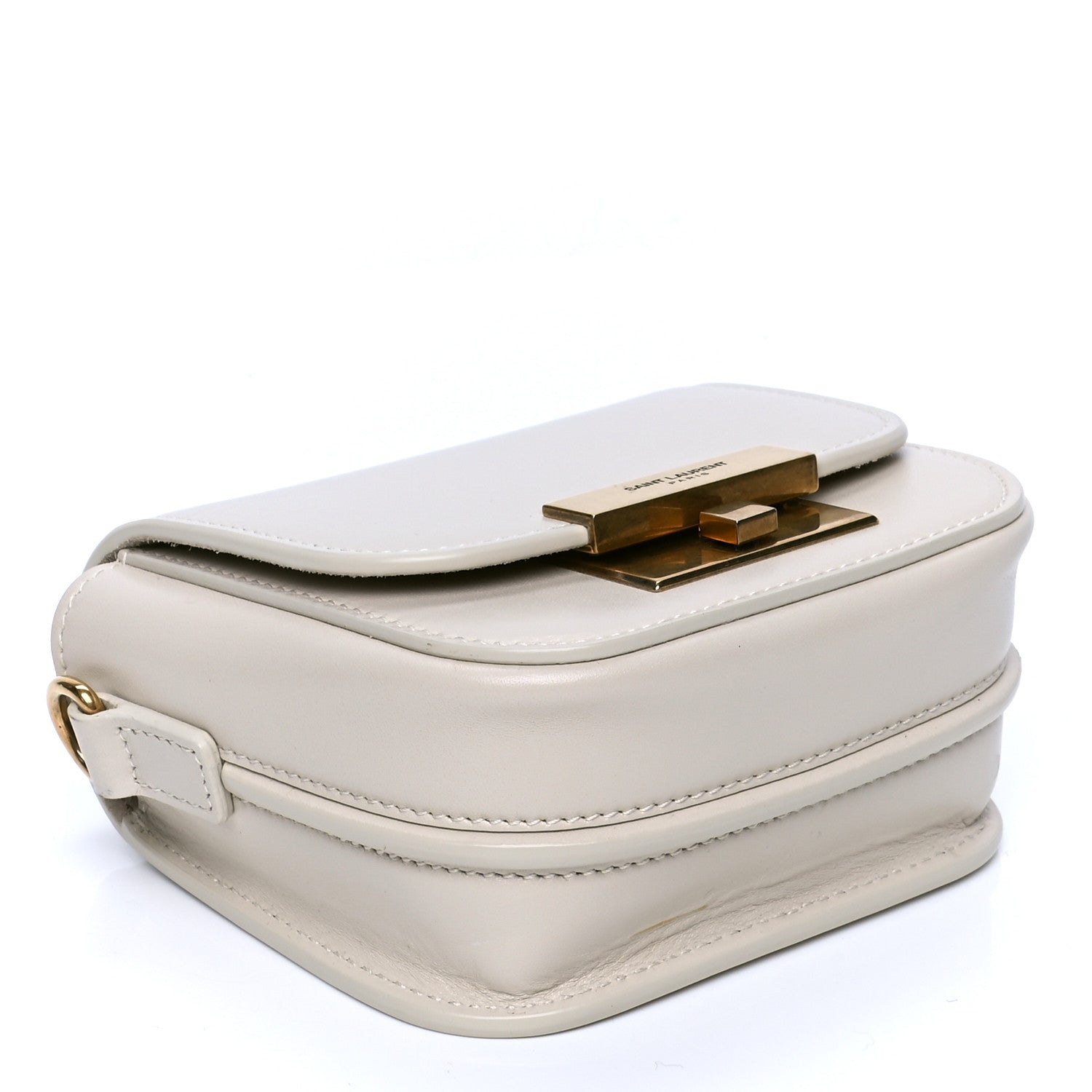 Saint Laurent Smooth Calfskin Mini Betty Satchel Ivory 3 of 5