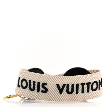 Louis Vuitton LV Twist Jacquard Shoulder Strap Black 2 of 4