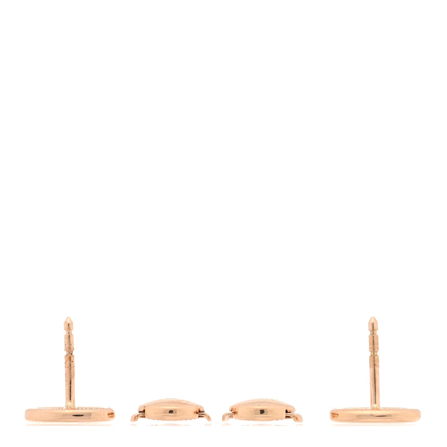 18K Rose Gold TPM Farandole Stud Earrings