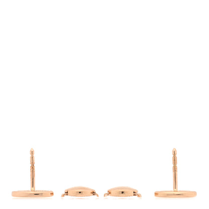 Hermes 18K Rose Gold TPM Farandole Stud Earrings 3 of 5