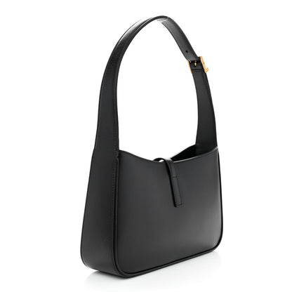 Saint Laurent Smooth Calfskin Le 5 A 7 Hobo Black 3 of 11