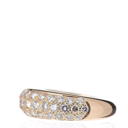 Cartier 18K Yellow Gold Diamond 6mm Etincelle de Band Ring 48 4.5 3 of 5