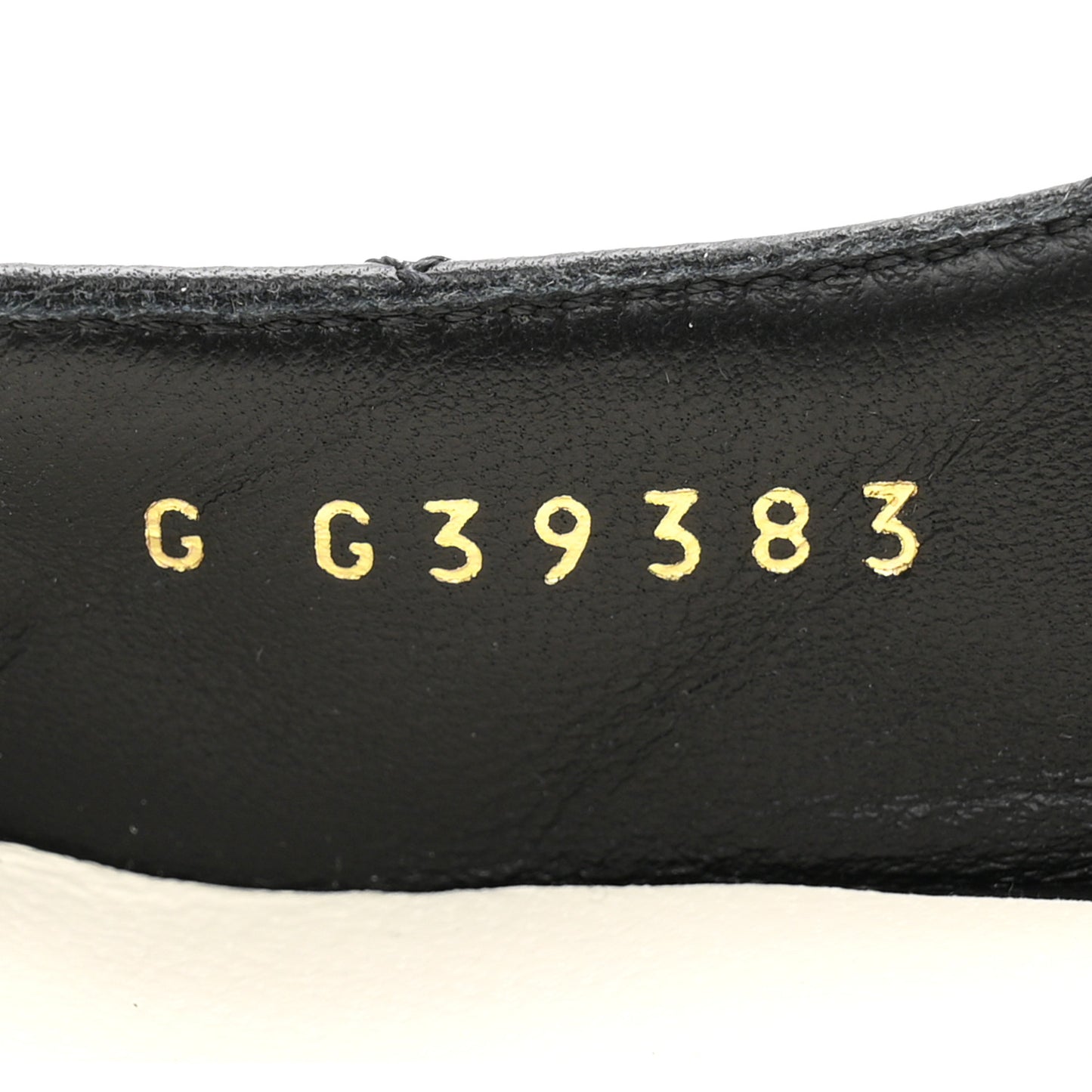 Lambskin Patent Quilted Cap Toe Mary Jane Flats 36 Black