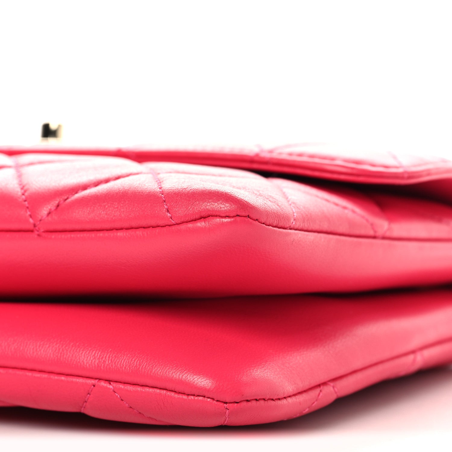 Chanel Lambskin Quilted Medium Trendy CC Flap Dark Pink 10 of 10