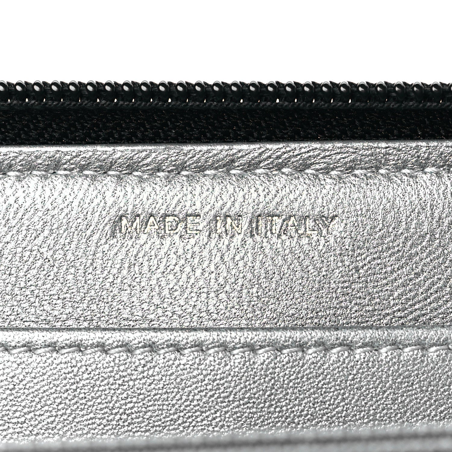 Chanel Lambskin Camellia Embossed Large Zip Around Gusset Wallet Black 7 of 9