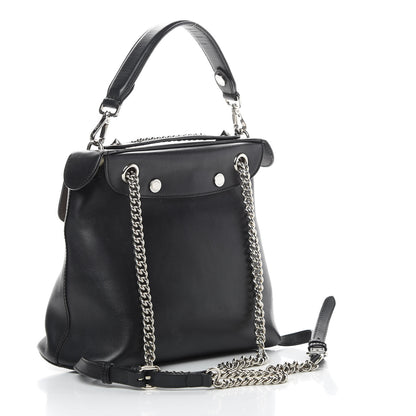 Fendi Vitello Century Opaco Large Back to School Backpack Black 2 of 17