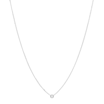 Cartier 18K White Gold Diamond XS D'Amour Pendant Necklace 1 of 5