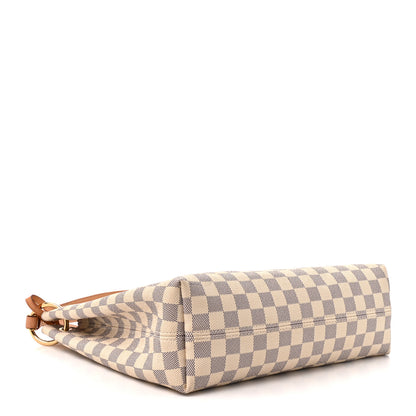 Louis Vuitton Damier Azur Graceful PM Rose Ballerine 4 of 12