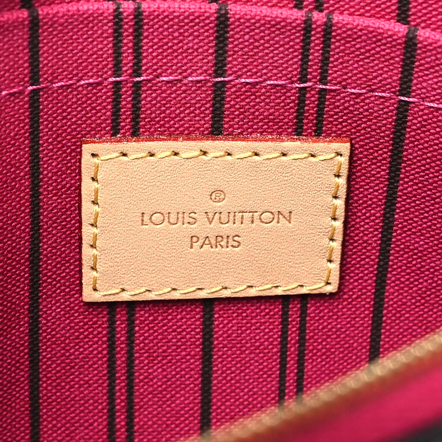 Monogram Neverfull MM GM Pochette Pivoine