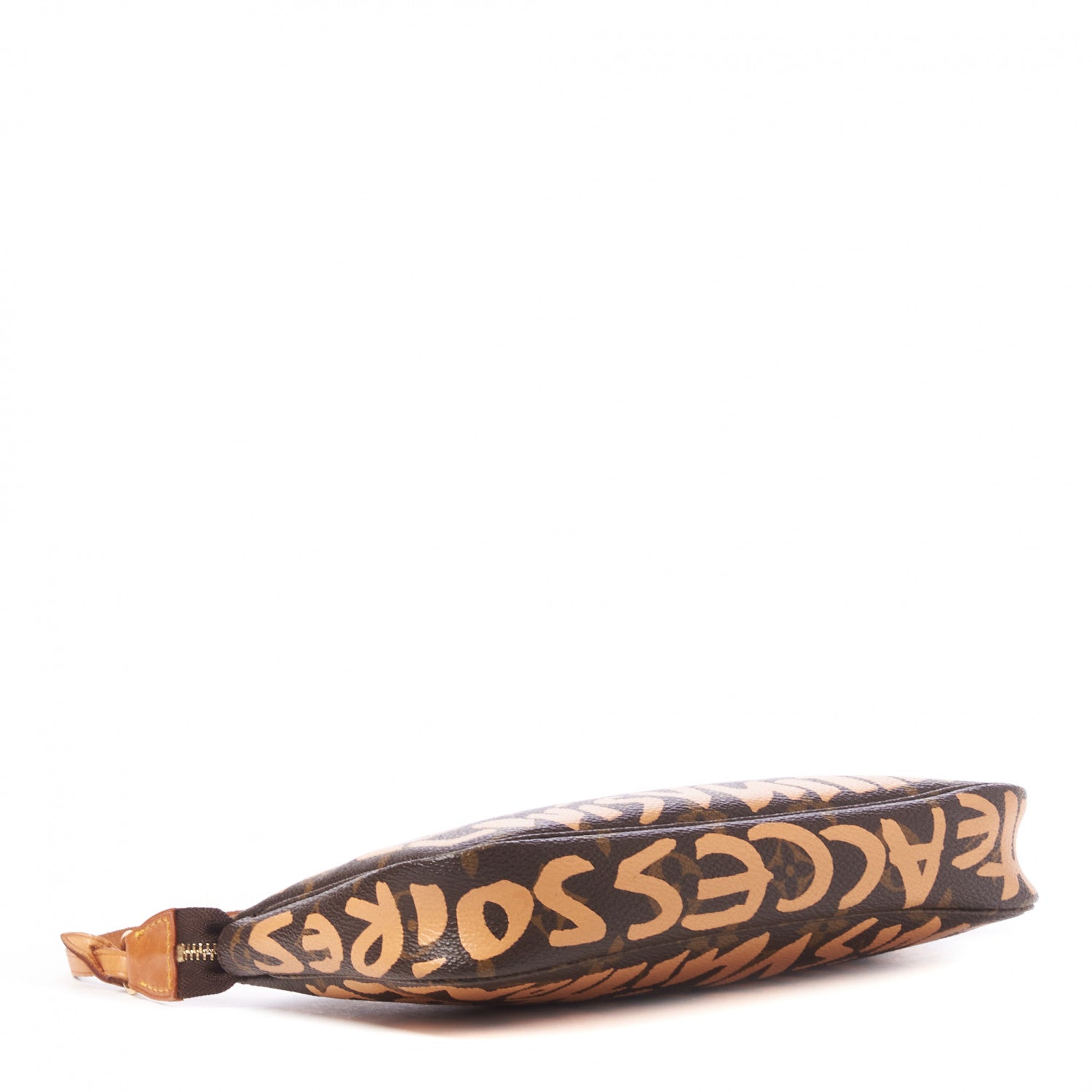 Louis Vuitton Monogram Graffiti Pochette Accessories Peach 3 of 7