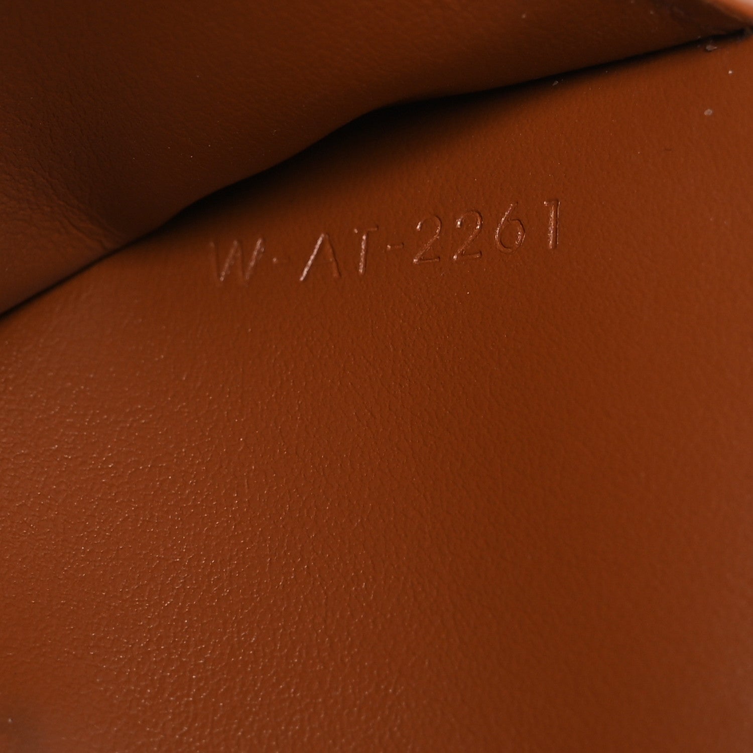 Celine Shiny Smooth Lambskin Small Triomphe Wallet Tan 11 of 16