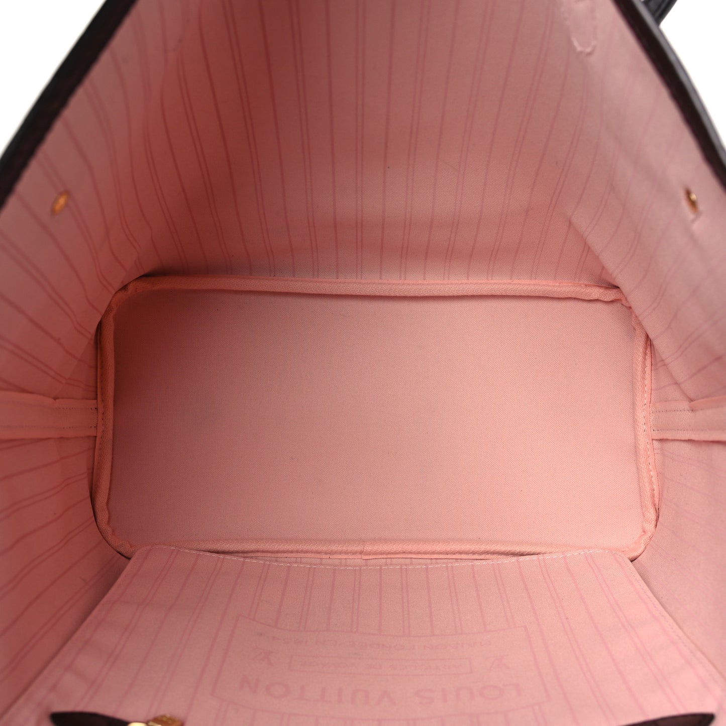 Damier Ebene Neo Neverfull MM Rose Ballerine