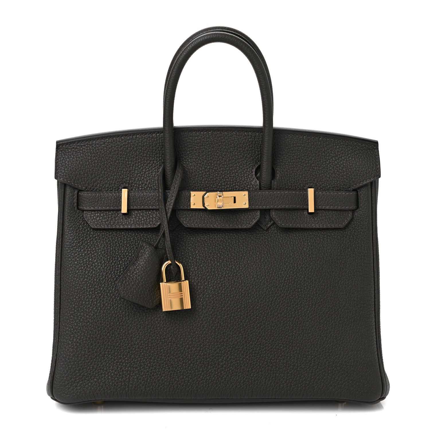 Hermes Togo Birkin 25 Vert De Gris 1 of 11