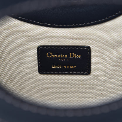 Christian Dior Oblique Fold Over Clutch Blue 6 of 7