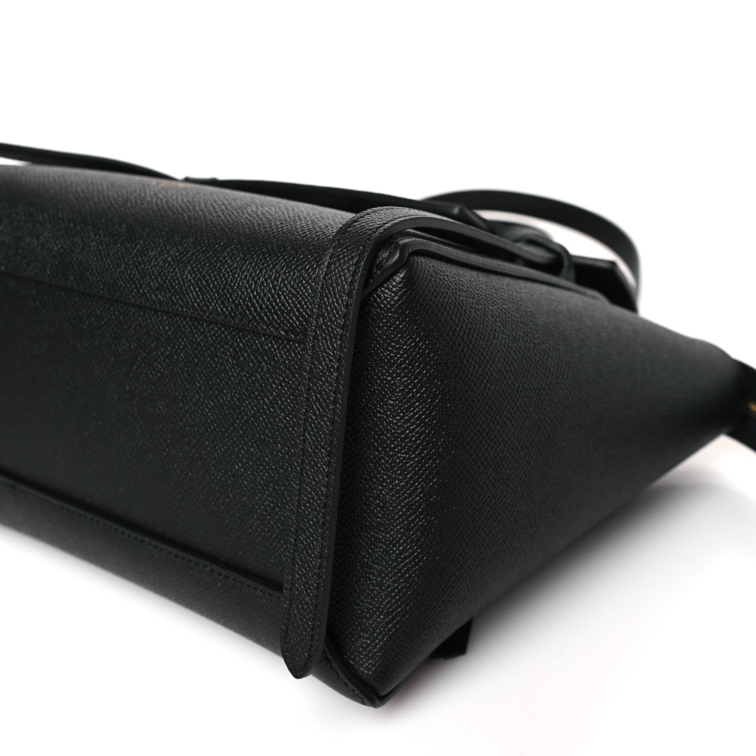 Celine Grained Calfskin Micro Belt Bag Black 9 of 9