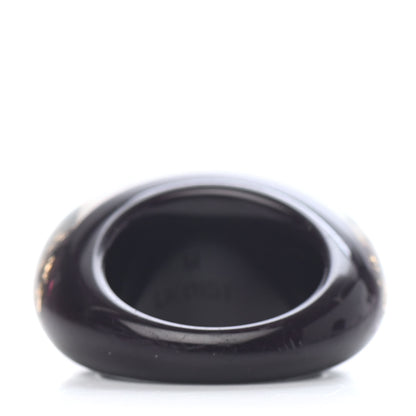 Louis Vuitton Resin Swarovski Crystal Inclusion Ring 6 Amarante 3 of 3