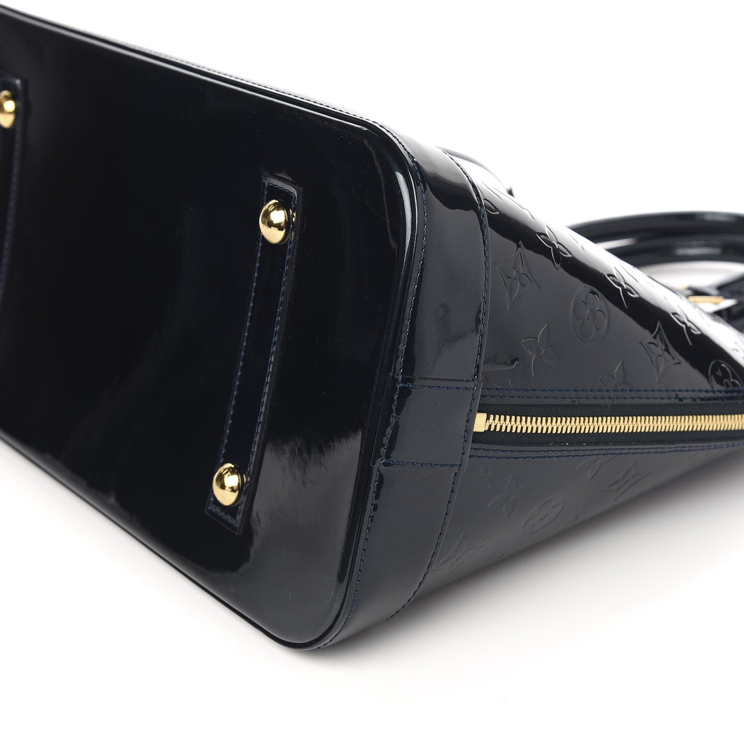 Louis Vuitton Vernis Alma GM Blue Infini 7 of 8