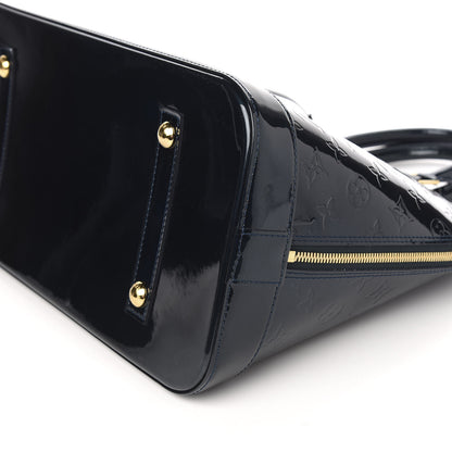 Louis Vuitton Vernis Alma GM Blue Infini 7 of 8