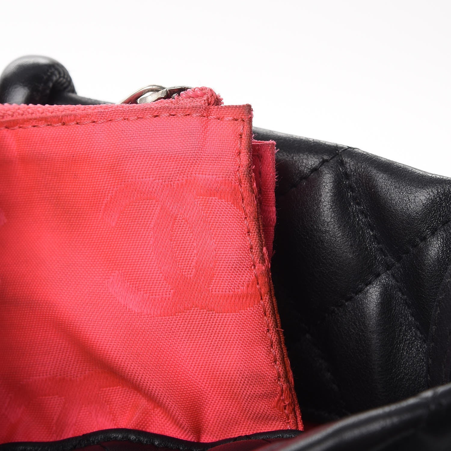 Chanel Calfskin Quilted Large Cambon Tote Black 10 of 12