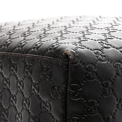 Gucci Guccissima Medium Classic Backpack Dark Brown 13 of 14