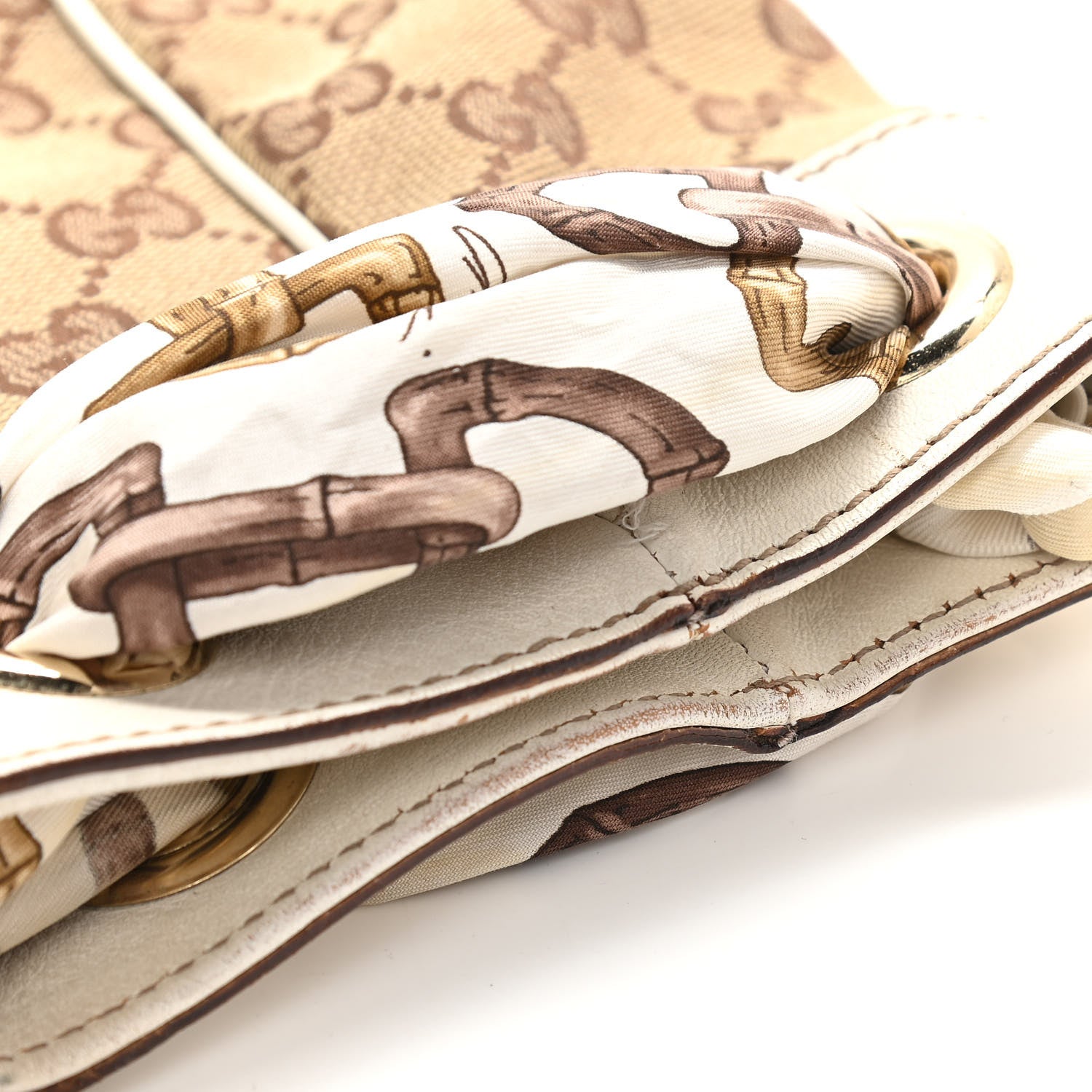 Gucci Monogram Large Positano Tote Off White 14 of 19