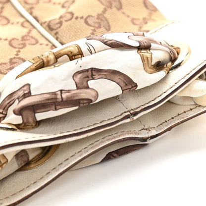 Gucci Monogram Large Positano Tote Off White 14 of 19