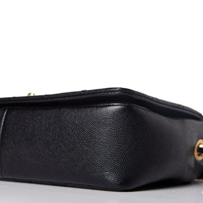 Chanel Caviar Quilted Medium Fashion Therapy Flap Bag Black 7 of 10