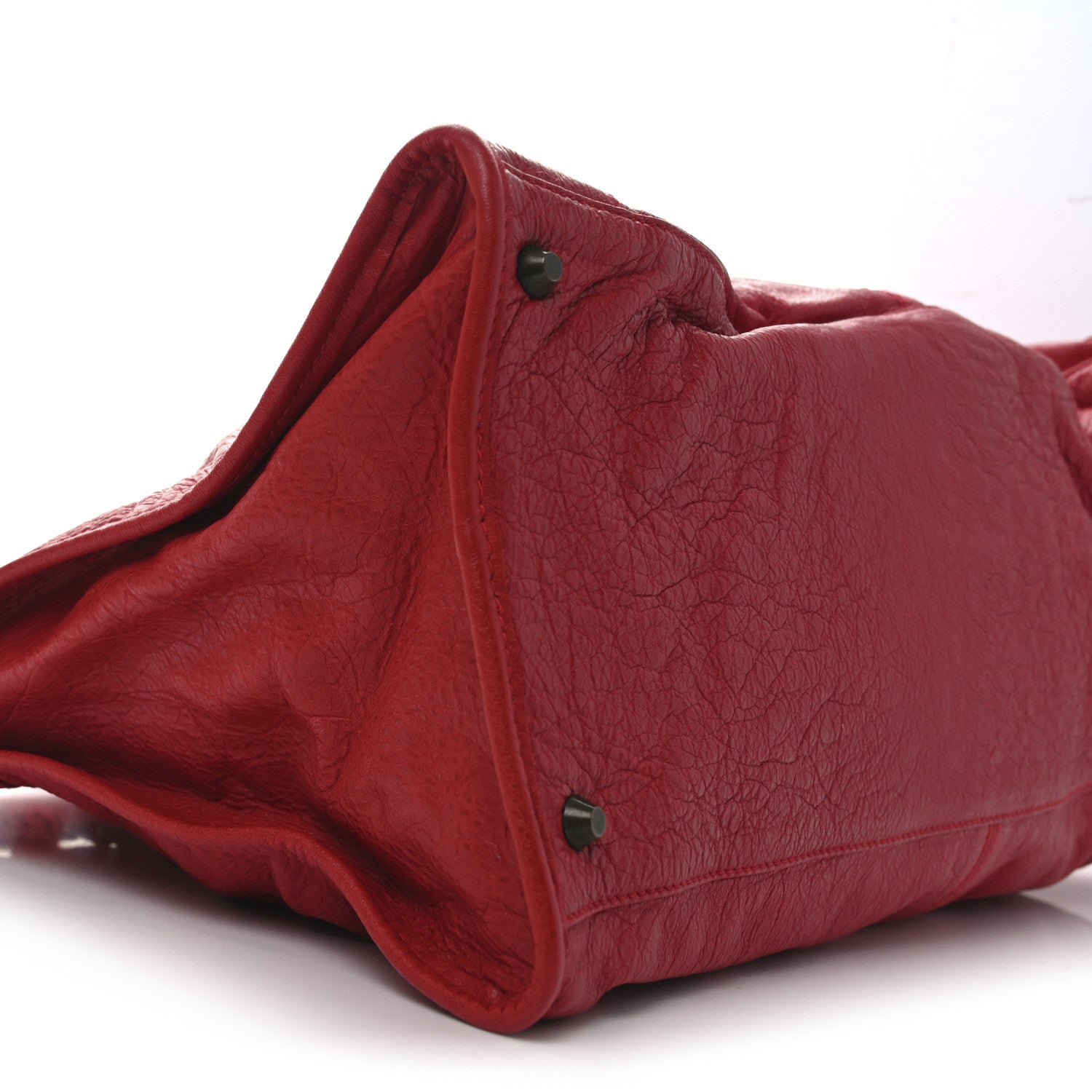 Balenciaga Agneau Classic Hardware Work Rouge Coquelicot 9 of 10