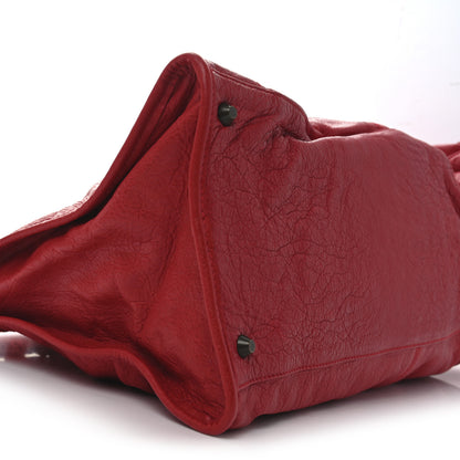 Balenciaga Agneau Classic Hardware Work Rouge Coquelicot 9 of 10
