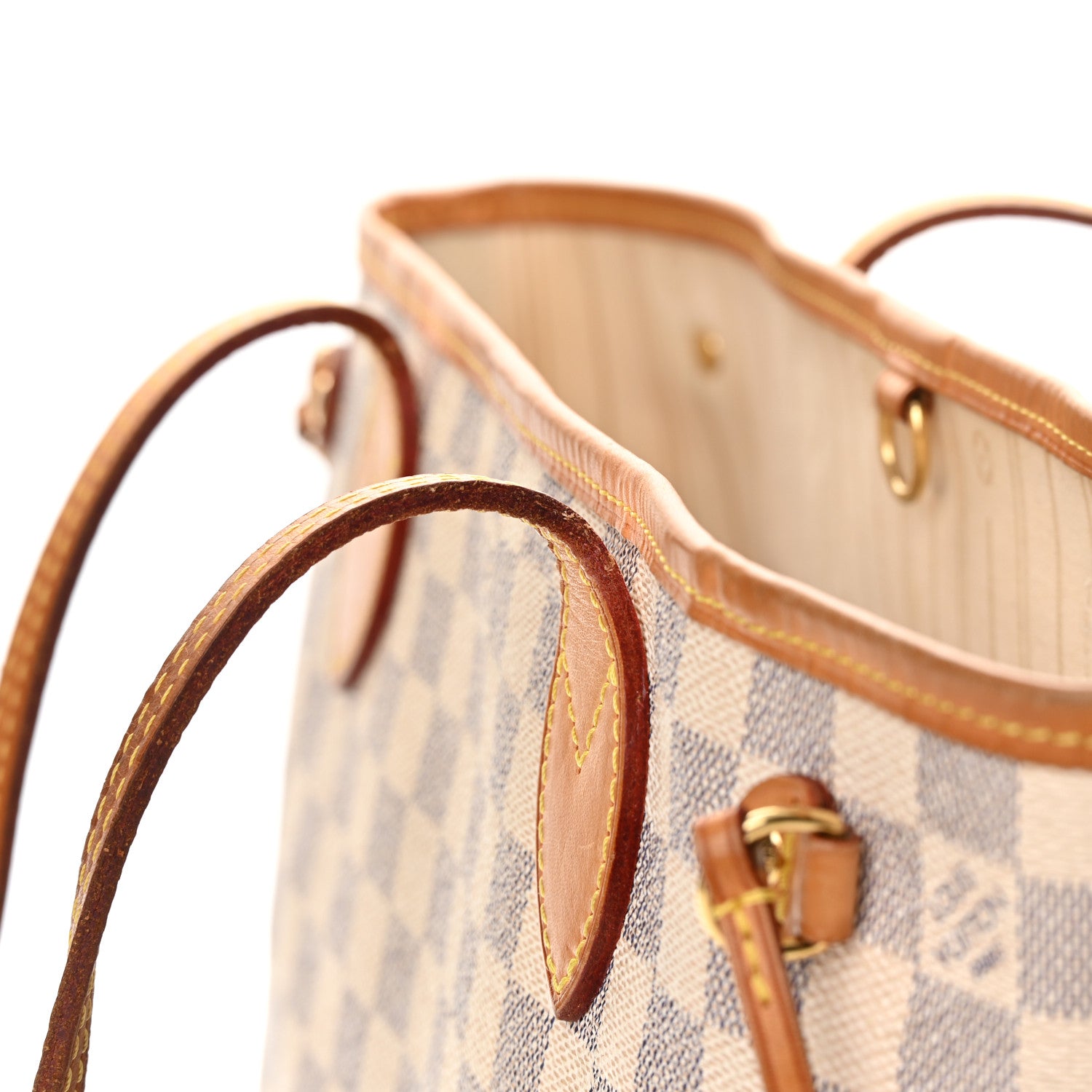 Louis Vuitton Damier Azur Neverfull PM 18 of 19