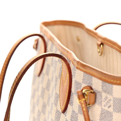 Louis Vuitton Damier Azur Neverfull PM 18 of 19