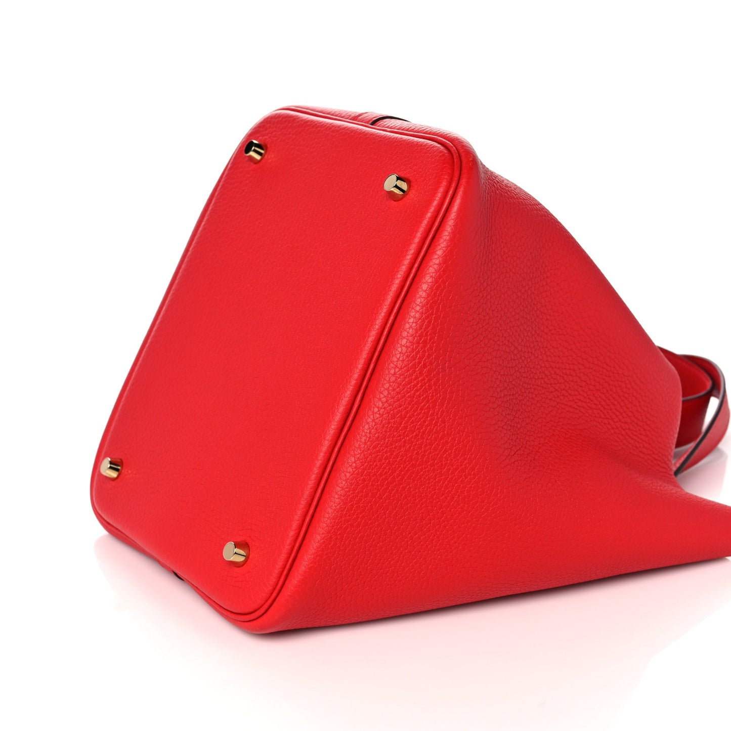 Taurillon Clemence Picotin Lock 22 MM Rouge De Coeur