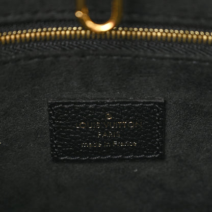 Louis Vuitton Grained Calfskin Studded Monogram Giant Onthego PM Black 7 of 9