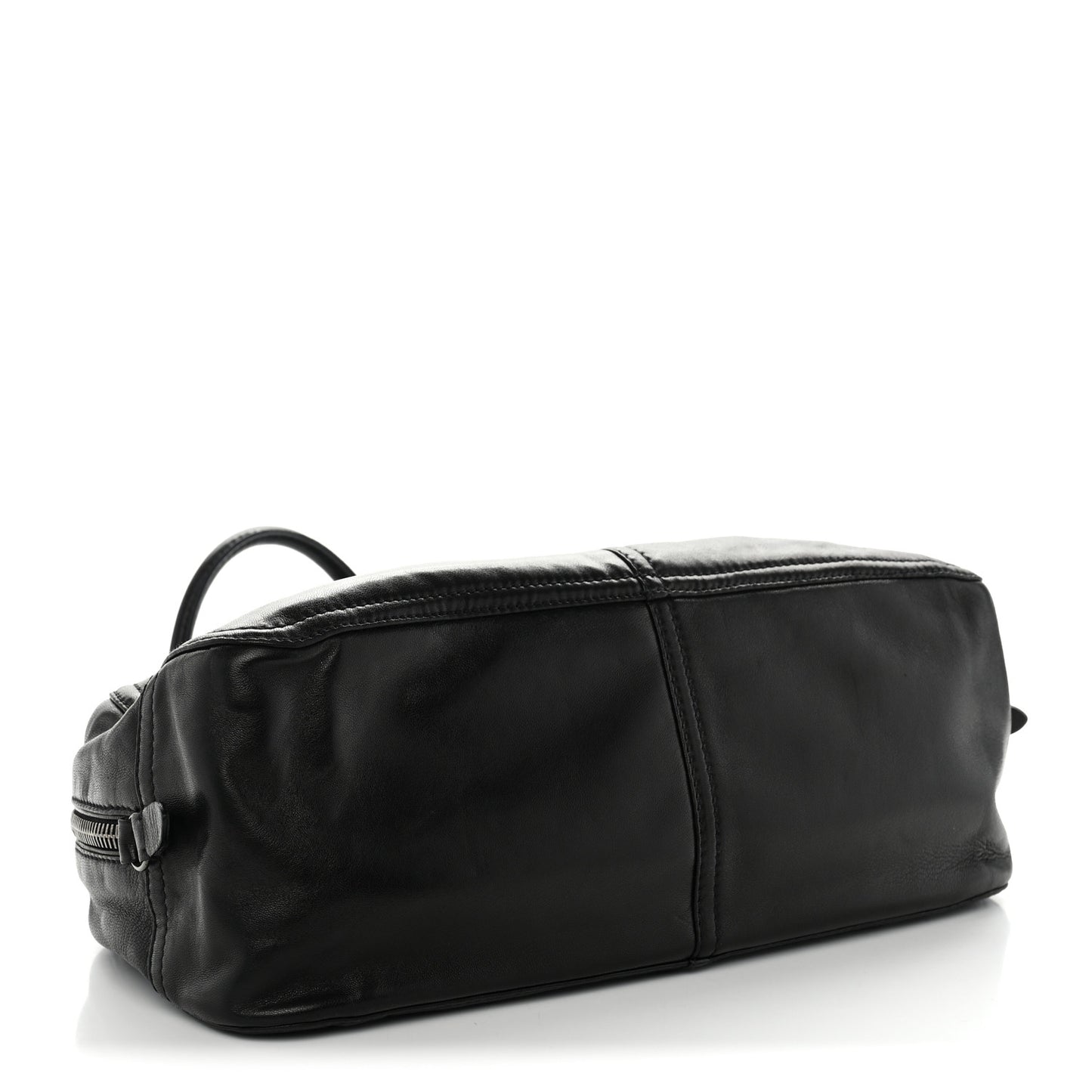 Nappa Pocket Shoulder Bag Black