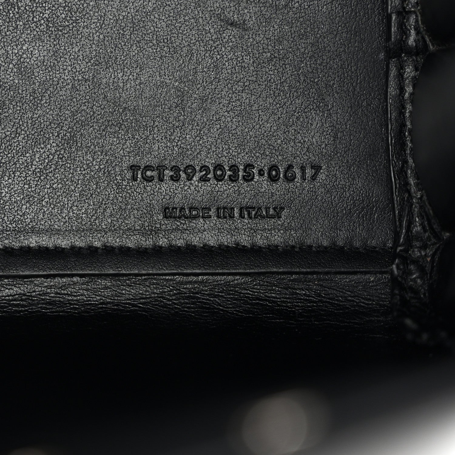 Saint Laurent Calfskin Crocodile Embossed Nano Sac De Jour Black 7 of 11