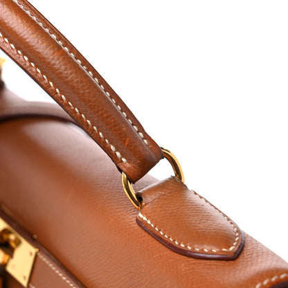 Hermes Courchevel Kelly Retourne 32 Gold 17 of 24