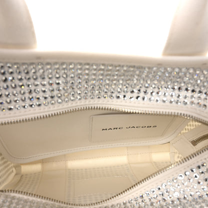 Marc Jacobs Crystal Canvas Small The Tote Bag White 5 of 10