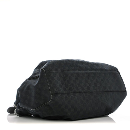 Gucci Monogram Large Sukey Tote Black 4 of 13