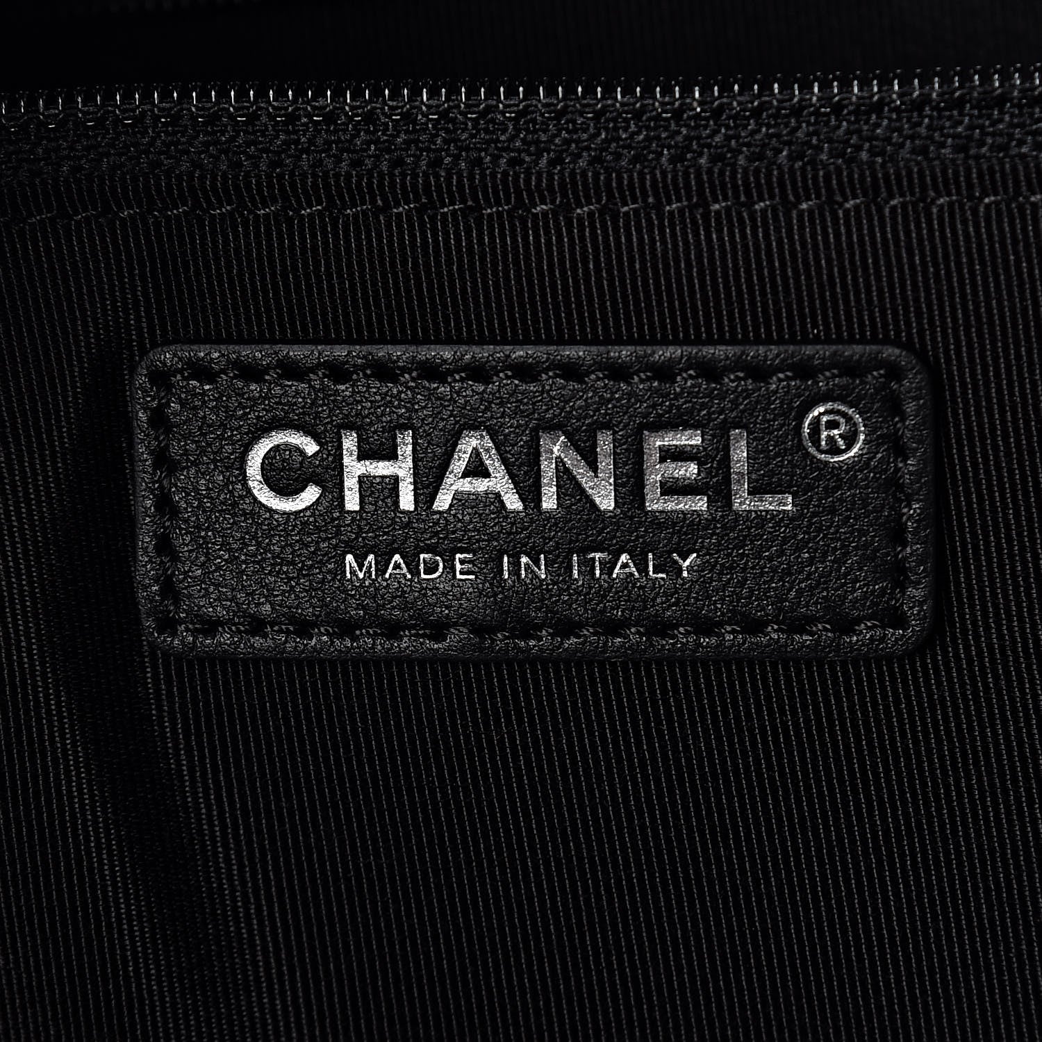 Chanel Calfskin Large Classic Shopping Tote Black 6 of 10