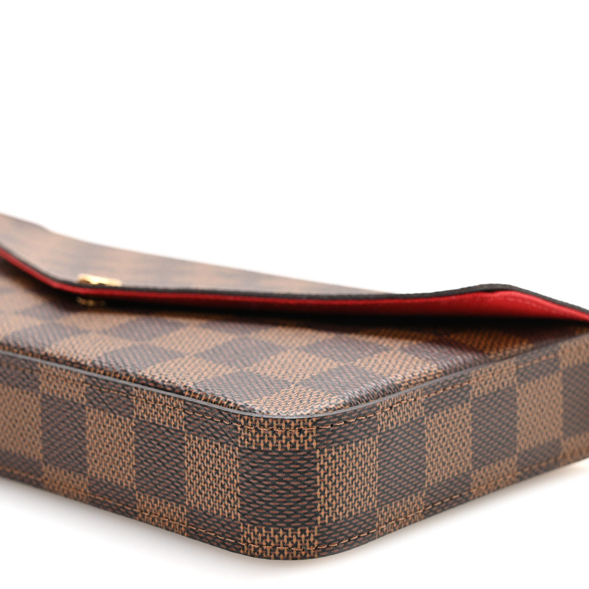Damier Ebene Pochette Felicie Chain Wallet