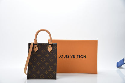 Louis Vuitton Monogram Petit Sac Plat 14 of 16