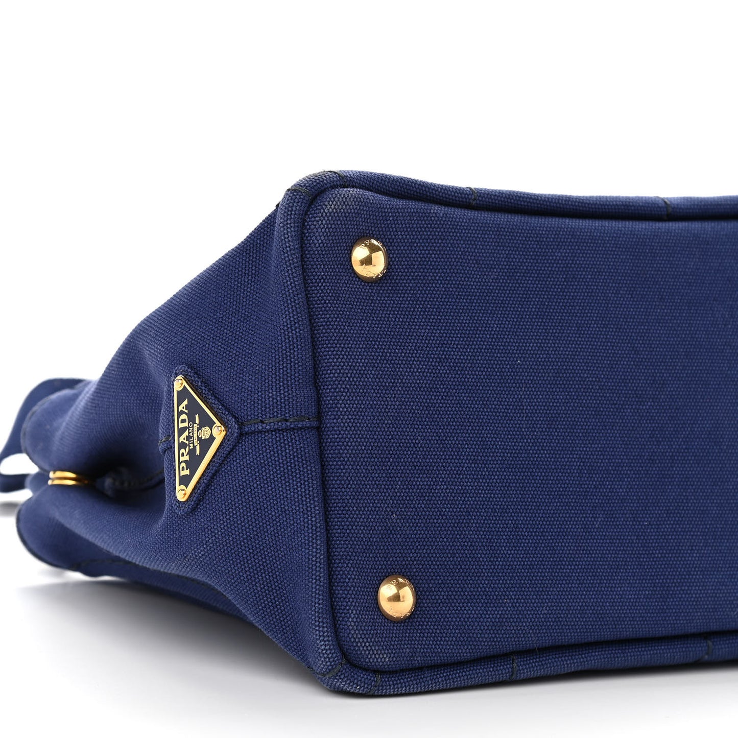Canapa Small Logo Tote Blue