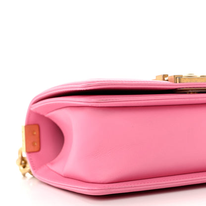 Chanel Calfskin Quilted Small Boy Flap Pink 8 of 9