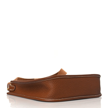 Hermes Taurillon Clemence Evelyne TPM Gold 3 of 9