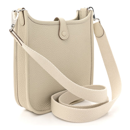 Hermes Taurillon Clemence Amazone Evelyne TPM Beton 3 of 11