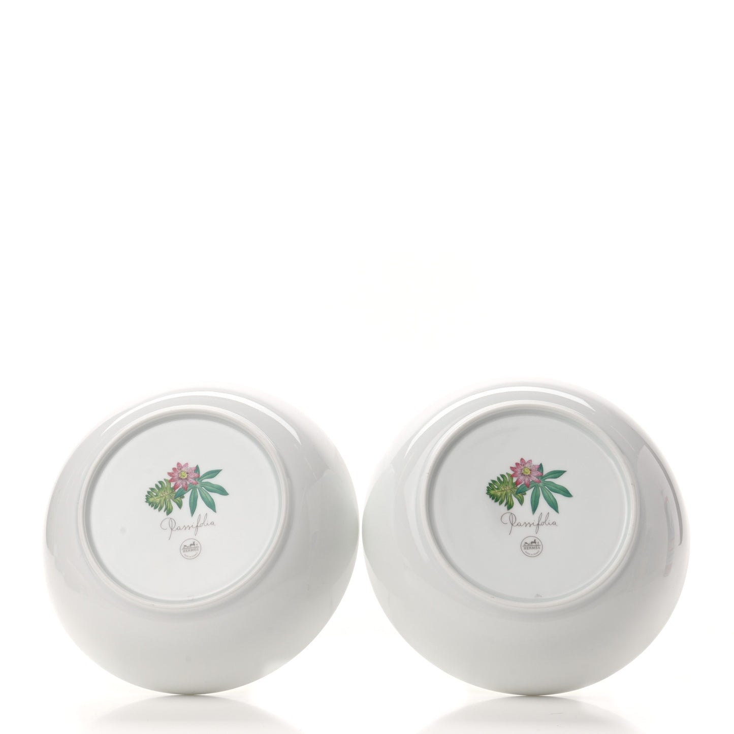Porcelain Passifolia Cereal Bowl Set of 2